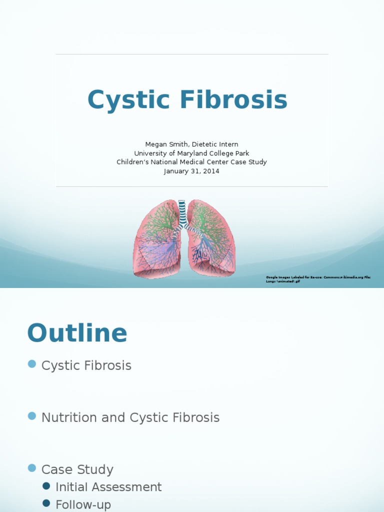 Cystic fibrosis case study pediatric picture
