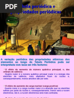 tabela periódica + propriedades periódicas
