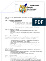 English - Yr 8 - Unit 2 - Resource - The Simpsons - Notes