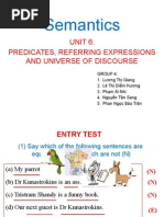 Unit 6, Semantics - VNese