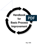 Handbook of Process Improvements