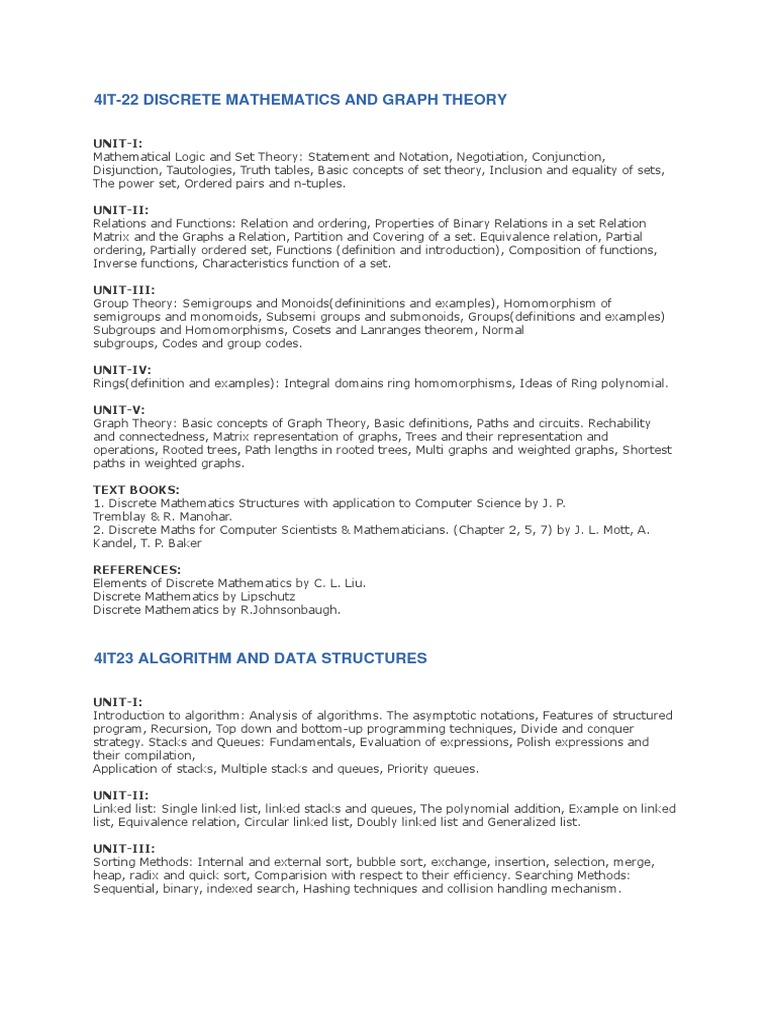 4IT.pdf | Instruction Set | Discrete Mathematics