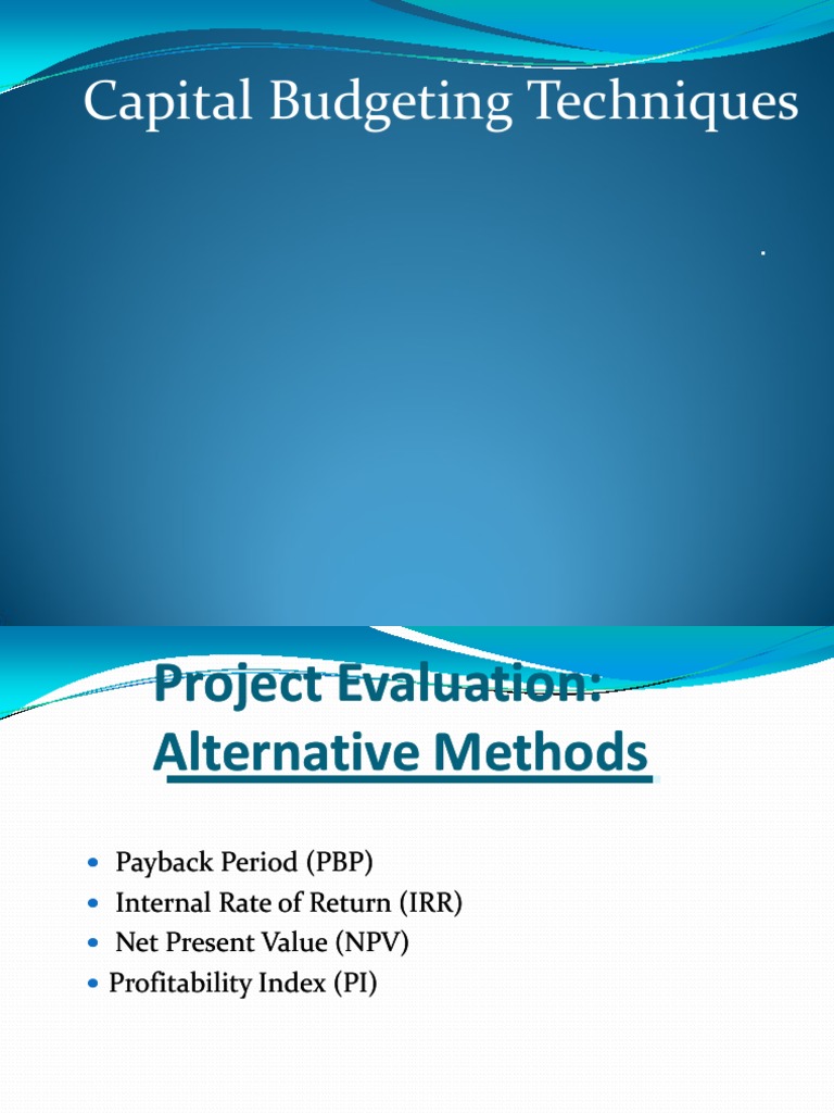 Financial Management07,08 | PDF | Net Present Value | Internal Rate Of ...