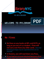 Welcome To Mylibrarynyc 12 and Under