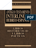 A.T. INTERLINEAL HEBREO-ESPAÑOL Vol. III PDF