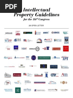 Intellectual Property Guidelines For The 114th Congress