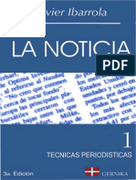 Ibarrola, Javier - La Noticia (Tecnicas Periodisticas)