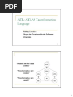 ATLAS Transformation Language: Rubby Casallas Grupo de Construcción de Software Uniandes