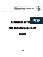 Regimento_interno Cms Edgard Magalhães Gomes - 2015