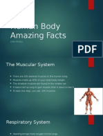 Human Body Amazing Facts