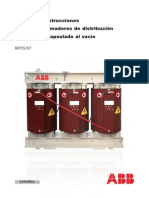 Manual de Instrucciones Transformador Seco ABB