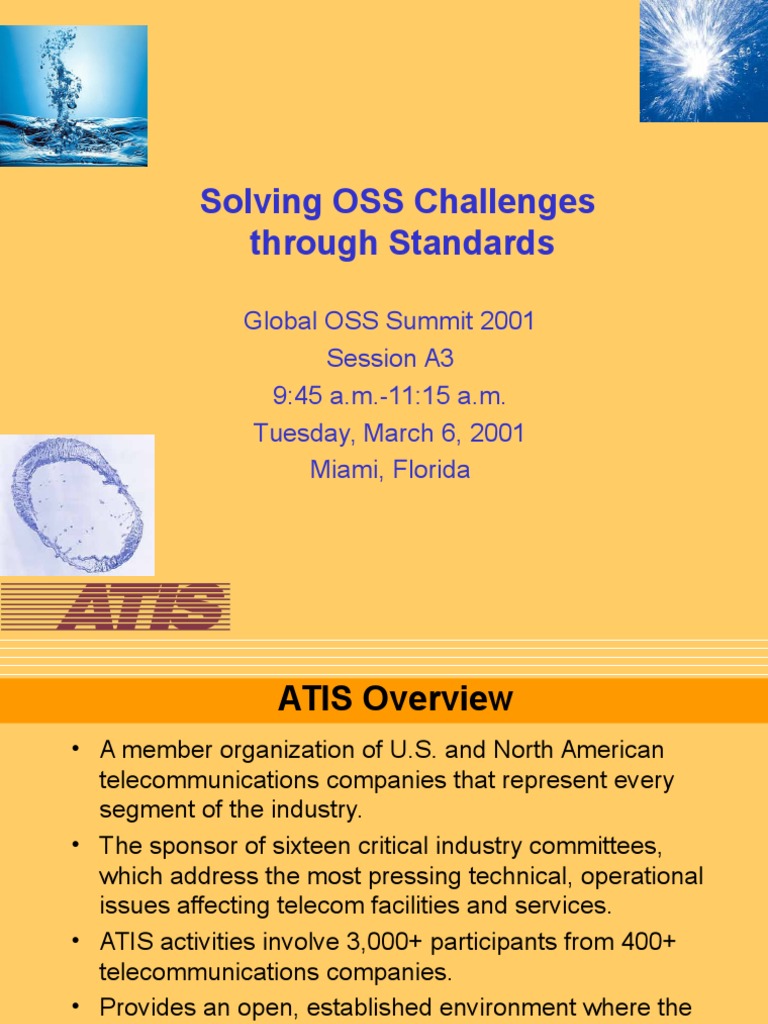 OSS Standards Insights by Dr. Fargano | PDF | Project Management ...