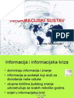 Informacijski Sustav