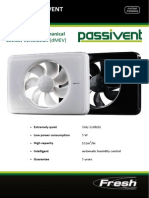 Fresh Intellivent by Passivent: Decentralised Mechanical Extract Ventilation (dMEV)