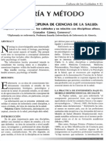 Enfermería Disciplina de Ciencias de La Salud PDF