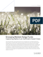 Emerging Markets Hedge Funds: Capturing Alpha in An Inefficient Asset Class