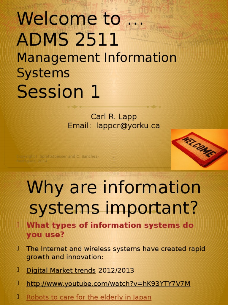 2511 S1 Ch1 Winter 2015 | PDF | Decision Making | Information