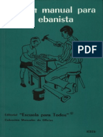Manual para Ebanista