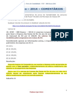 Correção Da Prova - IsS-Osasco - Contabilidade