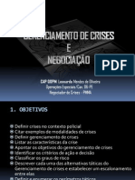 Instr. de Ger Crises e Neg.