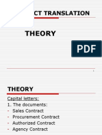 Contract Translation - Theory To Students