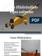 Gato Hidráulico Tipo Caimán