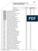 OFAD ResultadosExamenFASE1 2015