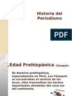 Historia periodismo