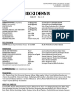 Becki Dennis RRM Resume