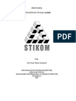 Download Petunjuk Penyusunan Tugas Akhir by imam_2004 SN25454533 doc pdf
