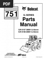 Download PDF Bobcat 751 Parts Manual Sn 515730001 and Above Sn 515620001 and Above by Andreea Boacara SN254545830 doc pdf