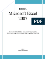 Modul Pelatihan Ms Excel 2007