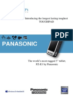 Panasonic FZ-E1 Datasheet