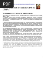 A Sabedoria Do Corpo