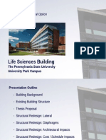 PSU Life Sciences Building Structural Redesign