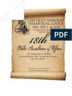 JDML 305 18th Public Installation of Officers