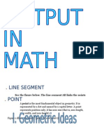 Line Segment Point: Submitted To: Ms. Raquel U. Balangan