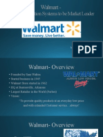 Walmart Information Systems