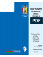 Normas y Procedimientos para La Prevencion de Control de Enfermedades No Transmisibles y Sus Factores de Riesgo