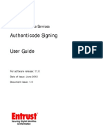 Authenticode Signing - User Guide