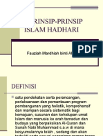 5 Prinsip-prinsip Islam Hadhari