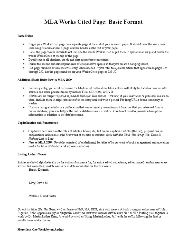 Works cited in text citation picture