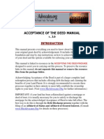 Acceptance of The Deed-Process Manual V 3.0