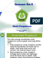 Materi P5 Skala Pengukuran