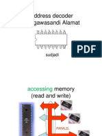 Address Decoder Pengawasandi Alamat: Sudjadi