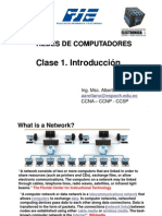 R RE ED DE ES SD DE EC CO OM MP PU UT TA AD DOR Ores ES: Clase 1. Introducción Clase 1. Introducción