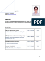 Keerthi R Resume - MBA Lean Operations Systems