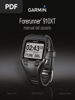 Forerunner 910XT Manual Usuario