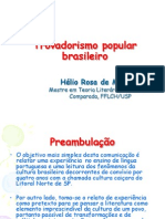 Trovadorismo Popular Brasileiro