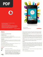 Vodafone 875 Manual